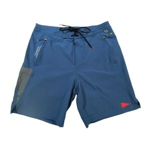 Florence Marine X Mens Size 32 Blue Cordura Board Shorts Swim Trunks